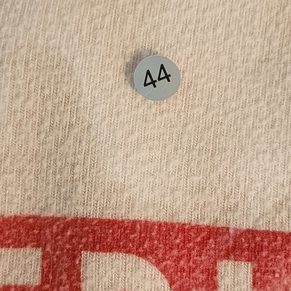 Wildfox America Wants Weekends Long Sleeve Crew Neck Pullover Sweater Size Med - Picture 9 of 9